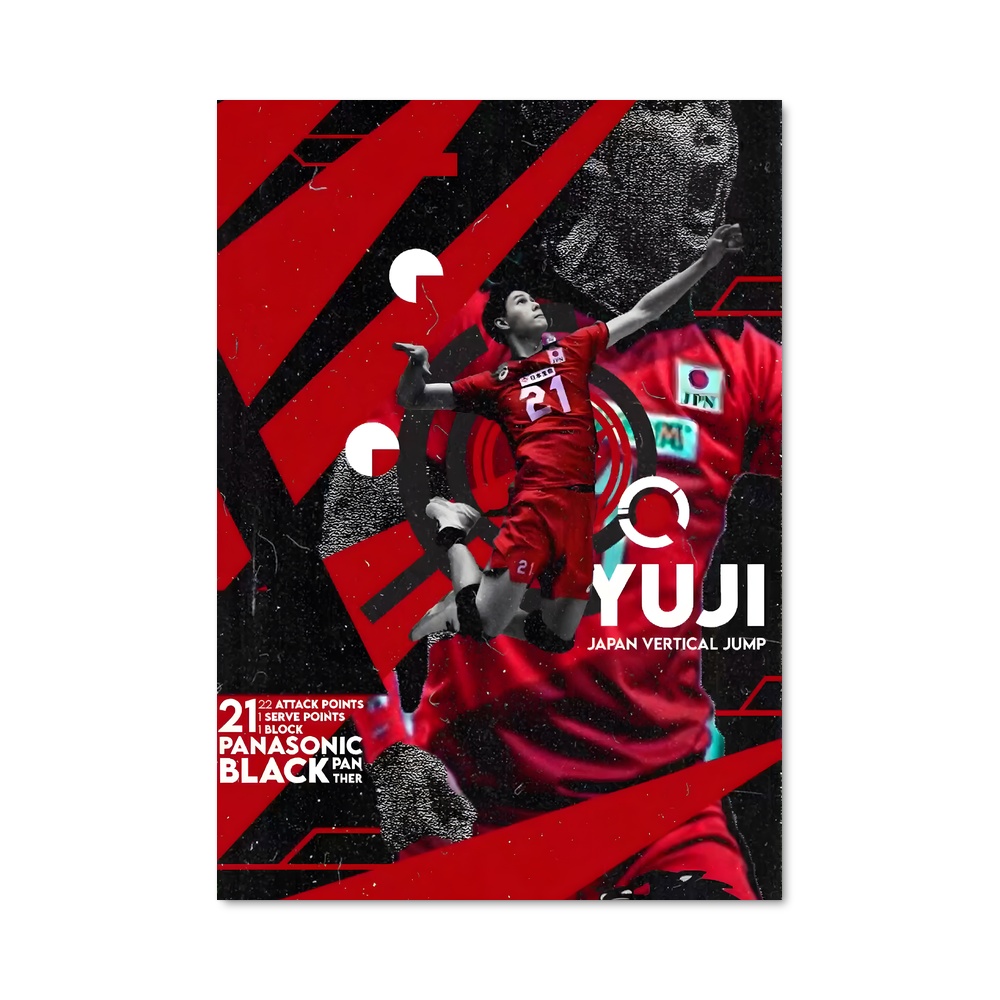 Poster Yuji nishida Japon